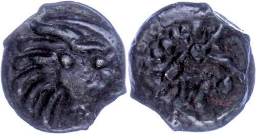Coins Celts Gaul, Senones, potin ... 