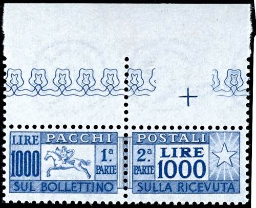 Italien Paketmarken 1954, 1000 L. ... 
