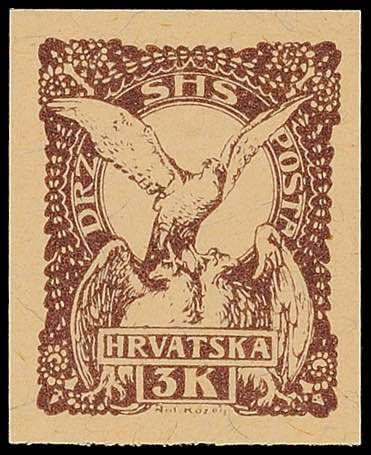 Jugoslawien 3 Kr. Freimarken, ... 