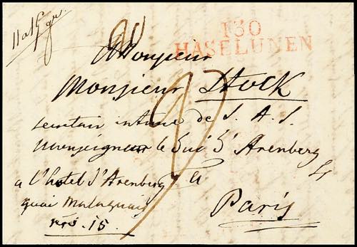 Hanover - Pre-stamp Mail 1813, ... 