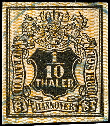 Hanover 1 / 10 Th. / 3 Sgr., ... 