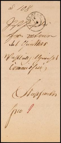 Prussia - Pre-stamp Mail CALBE A. ... 