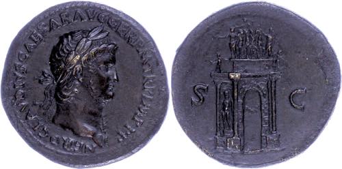 Münzen Römische Kaiserzeit Nero, ... 