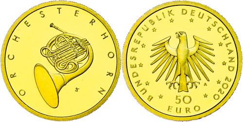 Federal coins after 1946 50 Euro, ... 
