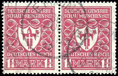 German Reich 1 1/4 M. Trade show ... 