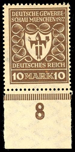 German Reich 10 Mark \trade show ... 