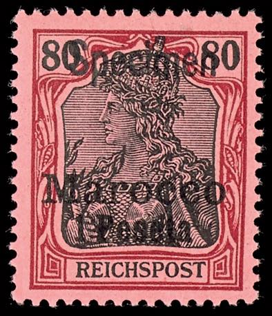 Morocco 80 penny Germania with ... 