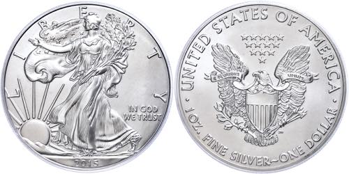 Coins USA 1 Dollar, 2015, W, ... 