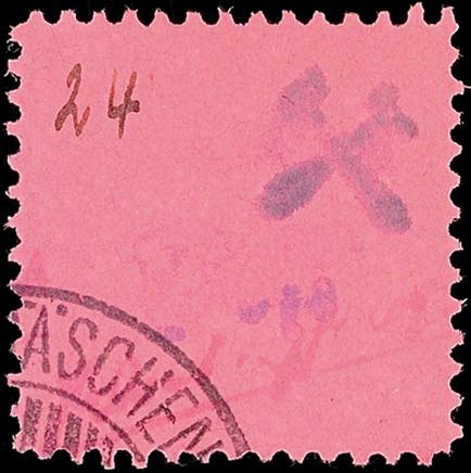 Großräschen 24 Pf. Postal stamp, ... 
