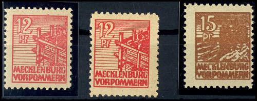Soviet Sector of Germany 12 Pf in ... 