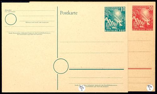 Federation Postal Stationary 1949, ... 