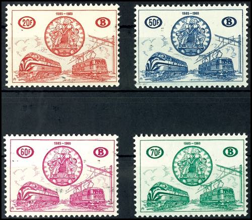 Belgium Railway Stamps 1960, 20 F. ... 