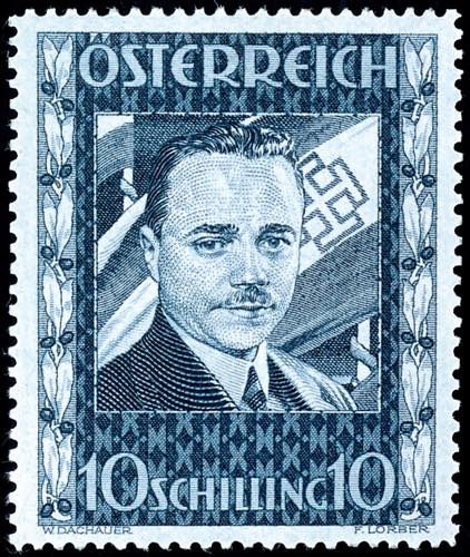 Austria 1936, 10 S. Dollfuß, in ... 