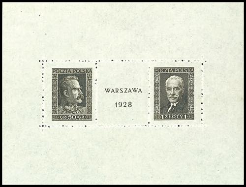 Poland 1928, stamp exhibition ... 