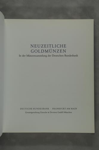 Literature - Numismatics German ... 