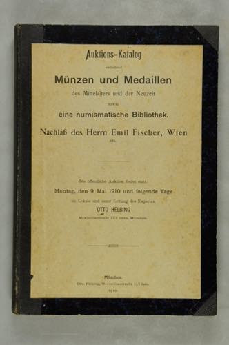 Literatur Münzen Helbing, O., ... 