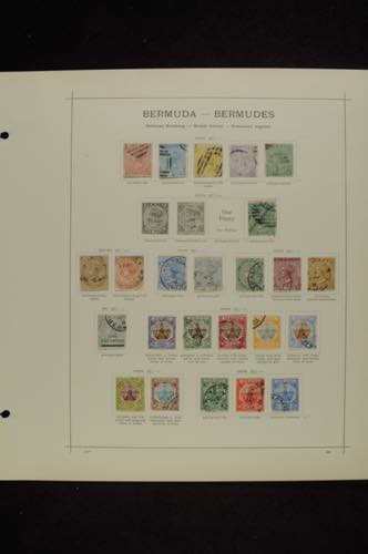 Bermudas 1865 - 1938, cancelled ... 