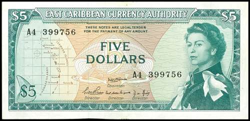 Banknoten Mittelamerika und ... 