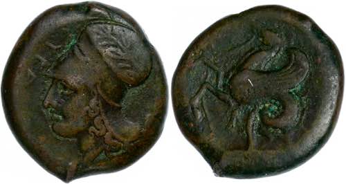 Sizilien Syrakus, Æ (7,60g), ... 