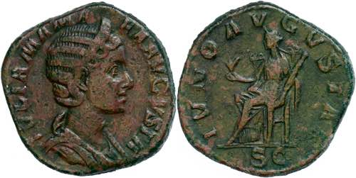 Münzen Römische Kaiserzeit Julia ... 