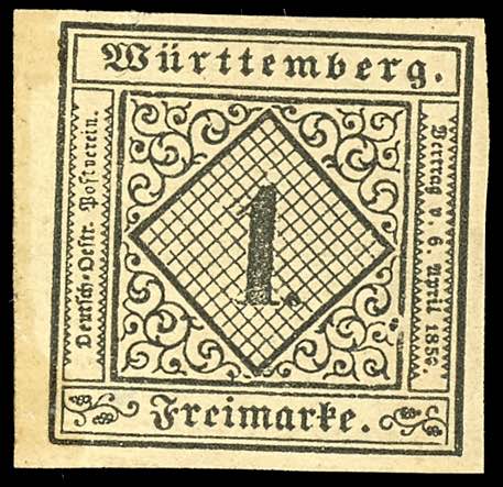 Württemberg 1 Kreuzer, Nachdruck, ... 