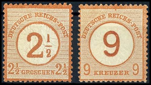 Deutsches Reich 2 1/2 a. 2 1/2 ... 