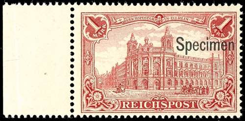 Deutsches Reich 1 Mark Reichspost ... 
