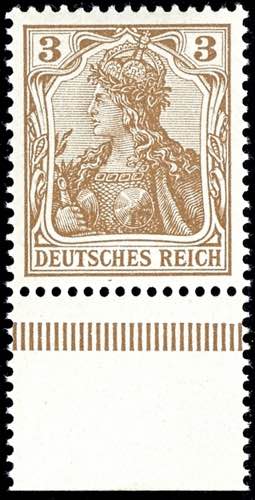 Deutsches Reich 3 Pfg Germania ... 
