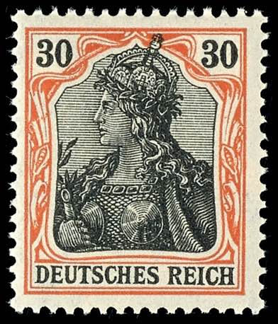 Deutsches Reich 30 Pfg Germania, ... 