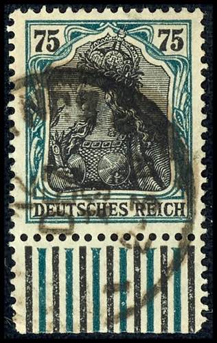 Deutsches Reich 75 Pf. Germania in ... 