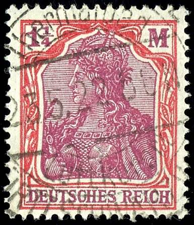 Deutsches Reich 1 1/4 M. Germania ... 