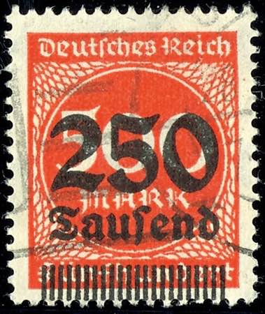 Deutsches Reich 250 Tsd. a. 500 M. ... 