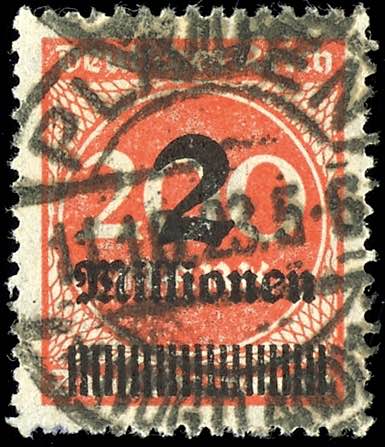 Deutsches Reich 2 Mio. auf 200 M. ... 