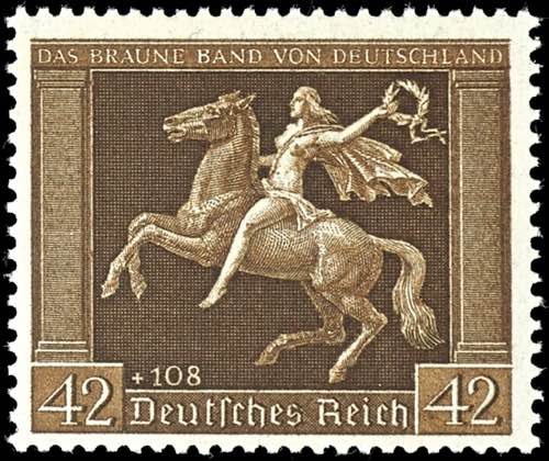 Deutsches Reich 42 Pfg + 108 Pfg ... 