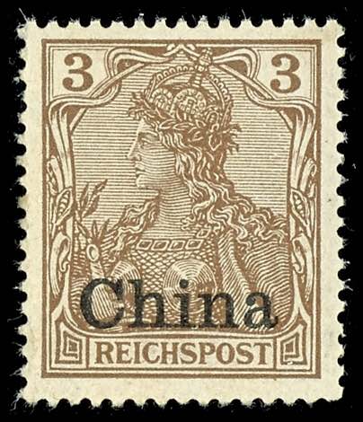 Deutsche Post in China 3 Pf ... 