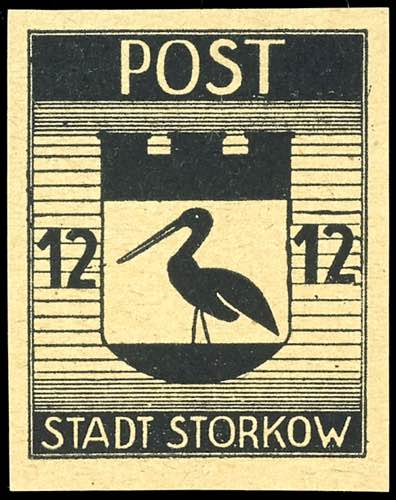 Storkow 3 Pfg - 12 Pfg. ... 