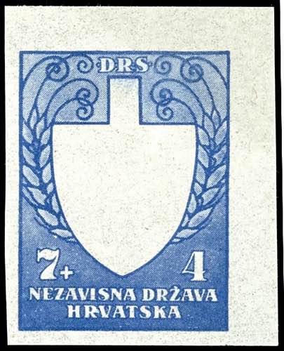 Kroatien 1943, 2 K. - 7 K. ... 