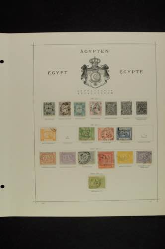 Ägypten 1866 - 1938, postfrische, ... 