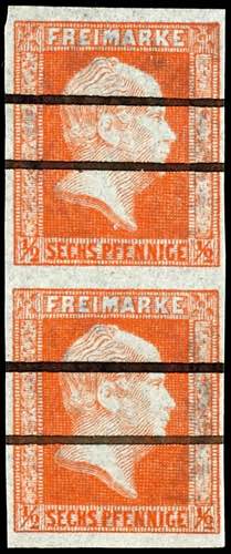 Preußen 1/2 Sgr. orange, ... 