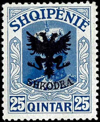 Albanien 1920, 1 Quarter-50 ... 