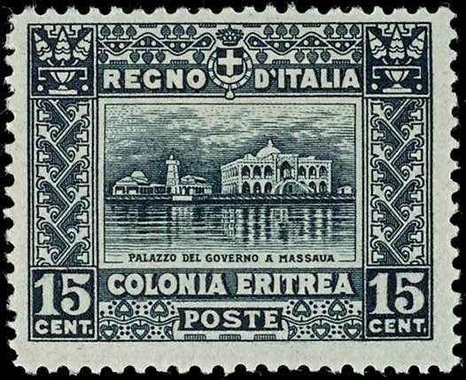 Italienisch Eritrea 1910, 15 c., ... 