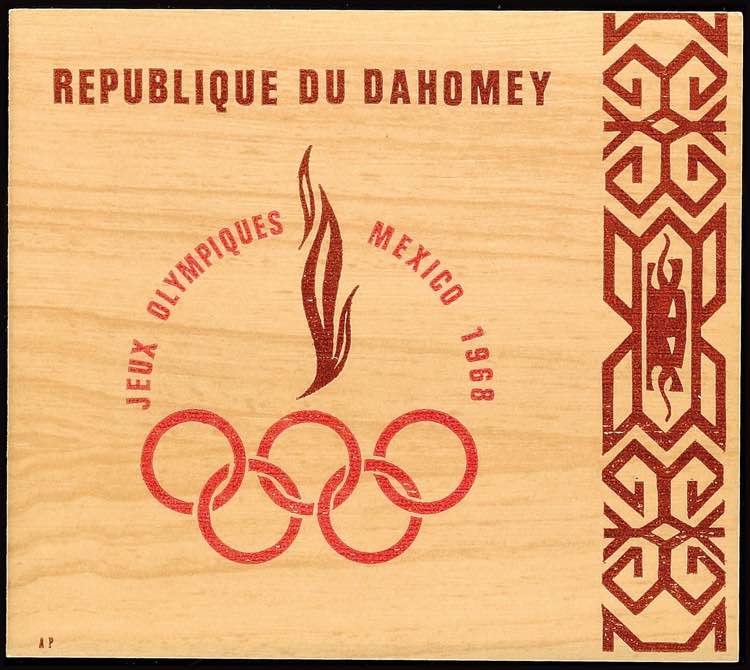 Dahomey Ministerblock Olympiade ... 