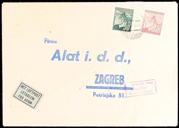 Jugoslawien 1945, Brief aus der ... 