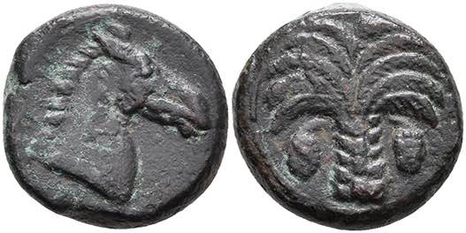 Zeugitana Karthago, Æ (4,55g), ... 