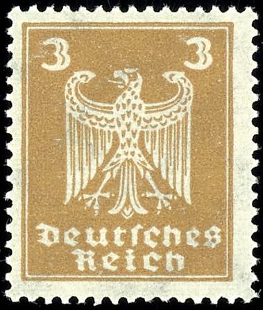 Deutsches Reich 3 Pfg Reichsadler ... 