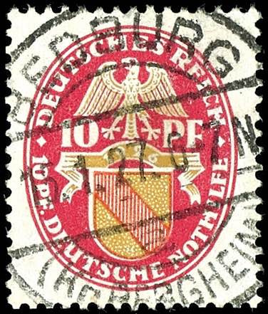 Deutsches Reich 10 Pfg Wappen ... 