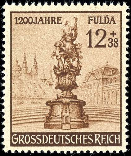 Deutsches Reich 12 Pfg Fulda, ... 