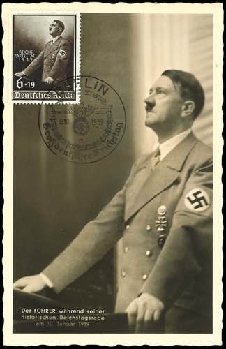 Porträtkarten Adolf Hitler, der ... 