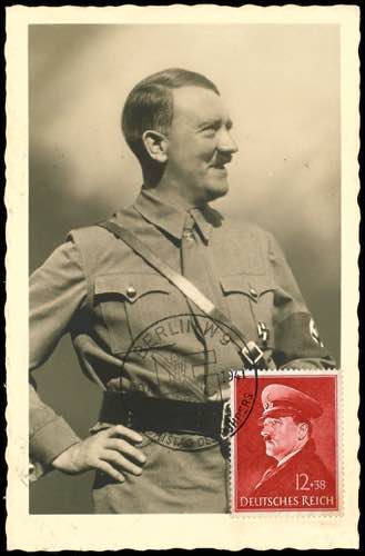 Porträtkarten Adolf Hitler, in ... 