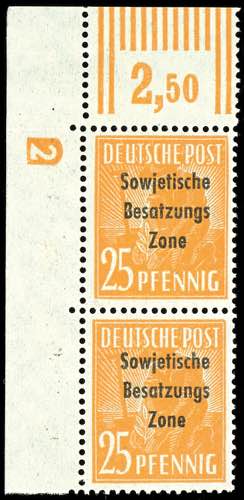 SBZ 25 Pfennig Arbeiter, ... 
